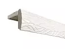 Прямой багетный карниз "Маро" Белый
